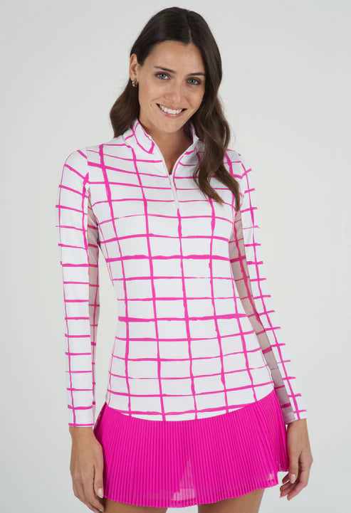 Ibkul Mock Neck Prints