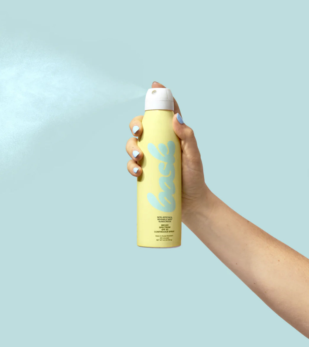 Bask Non-Aerosolize Spray Suncreen