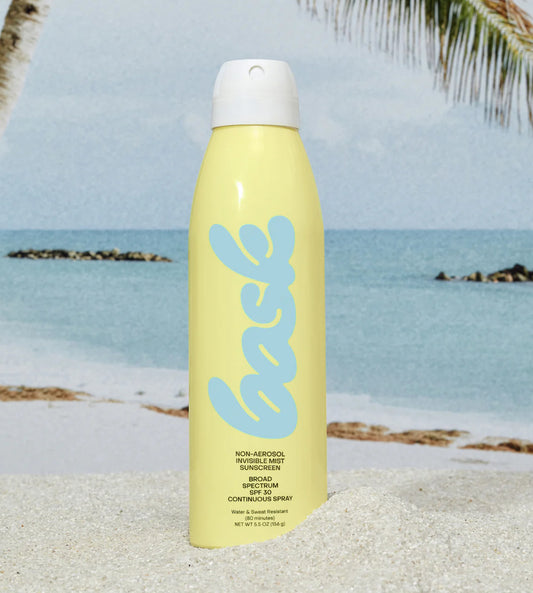 Bask Non-Aerosolize Spray Suncreen