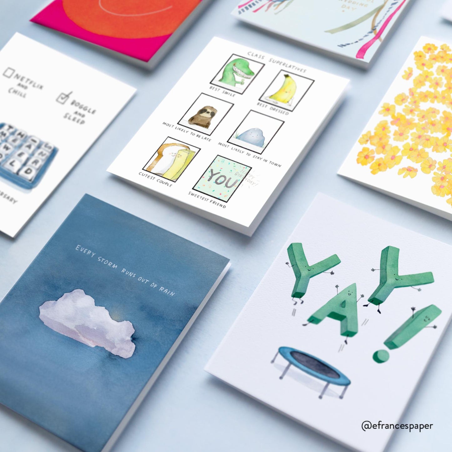 E. Frances Paper - Next Chapter Greeting Card