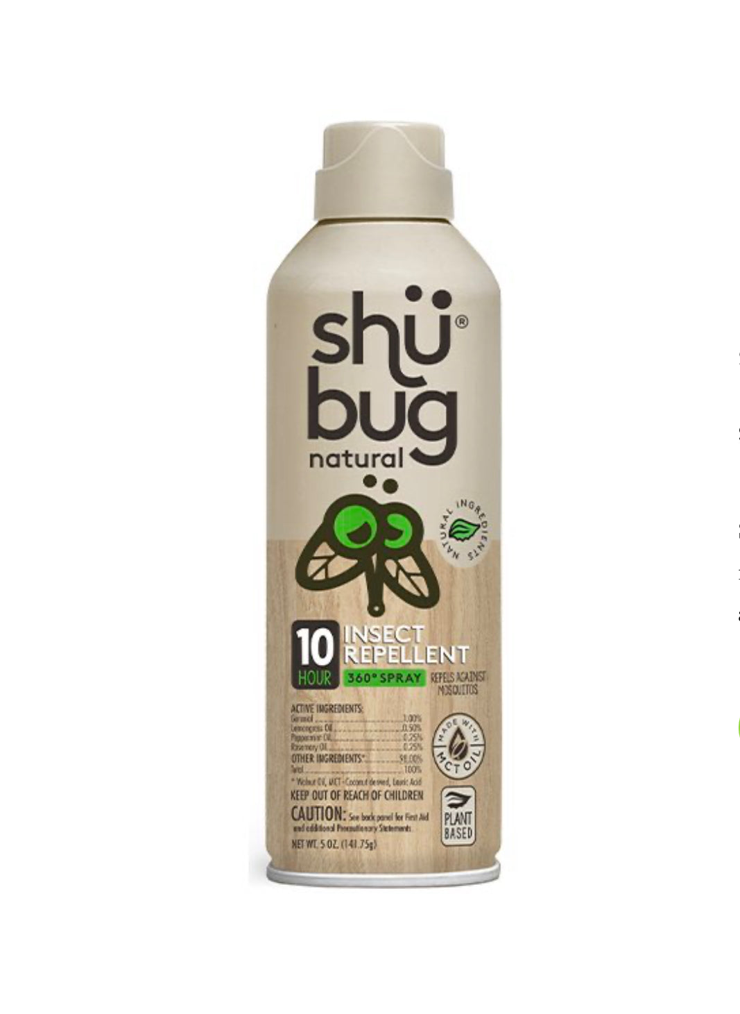 Shübug Natural Insect Repellent 360 Spray