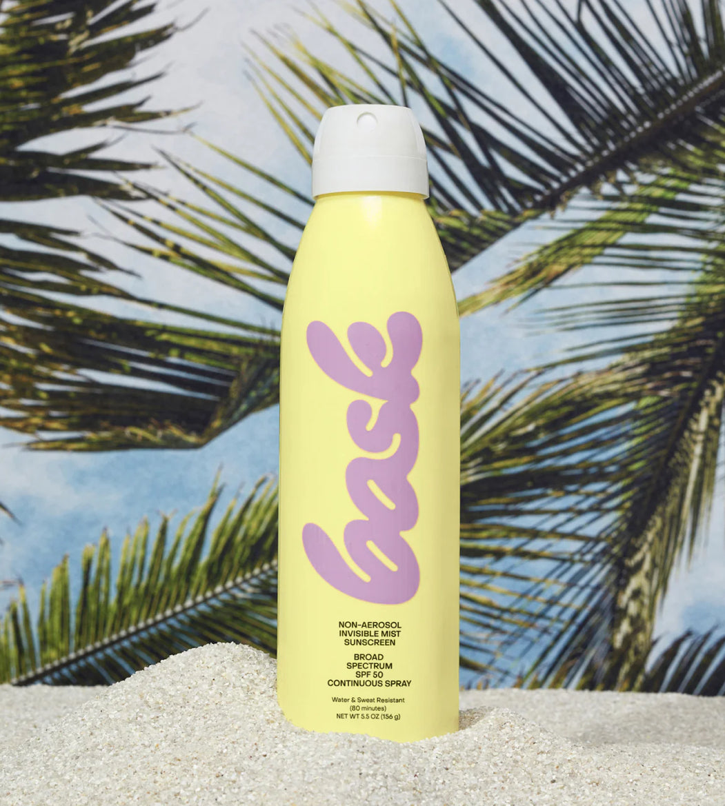 Bask Non-Aerosolize Spray Suncreen