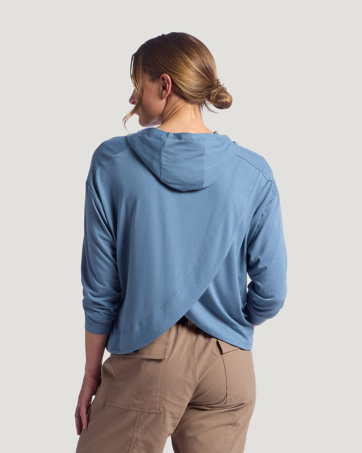Women's Bamboo Shade Crossover Hoodie