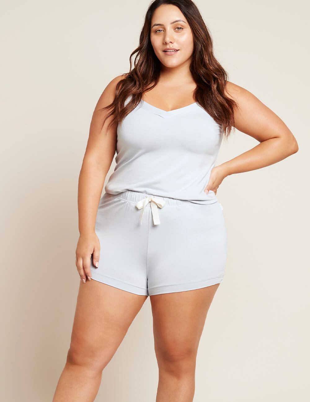 A best seller the sleep cami and sleep short.   Shown in Dove
