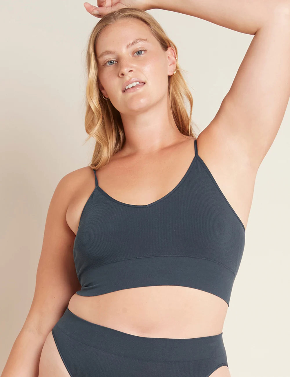 Boody Lyolyte Ribbed Low Back Bra