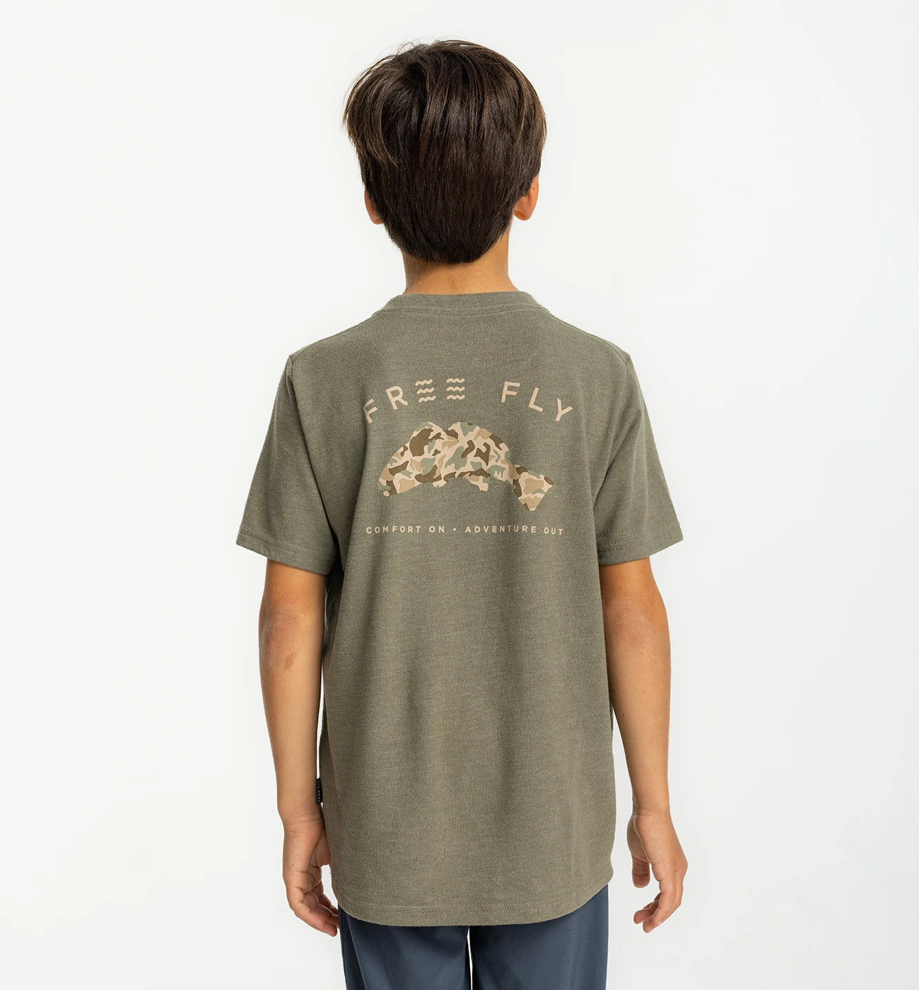 Youth Redfish Camo Pocket Tee