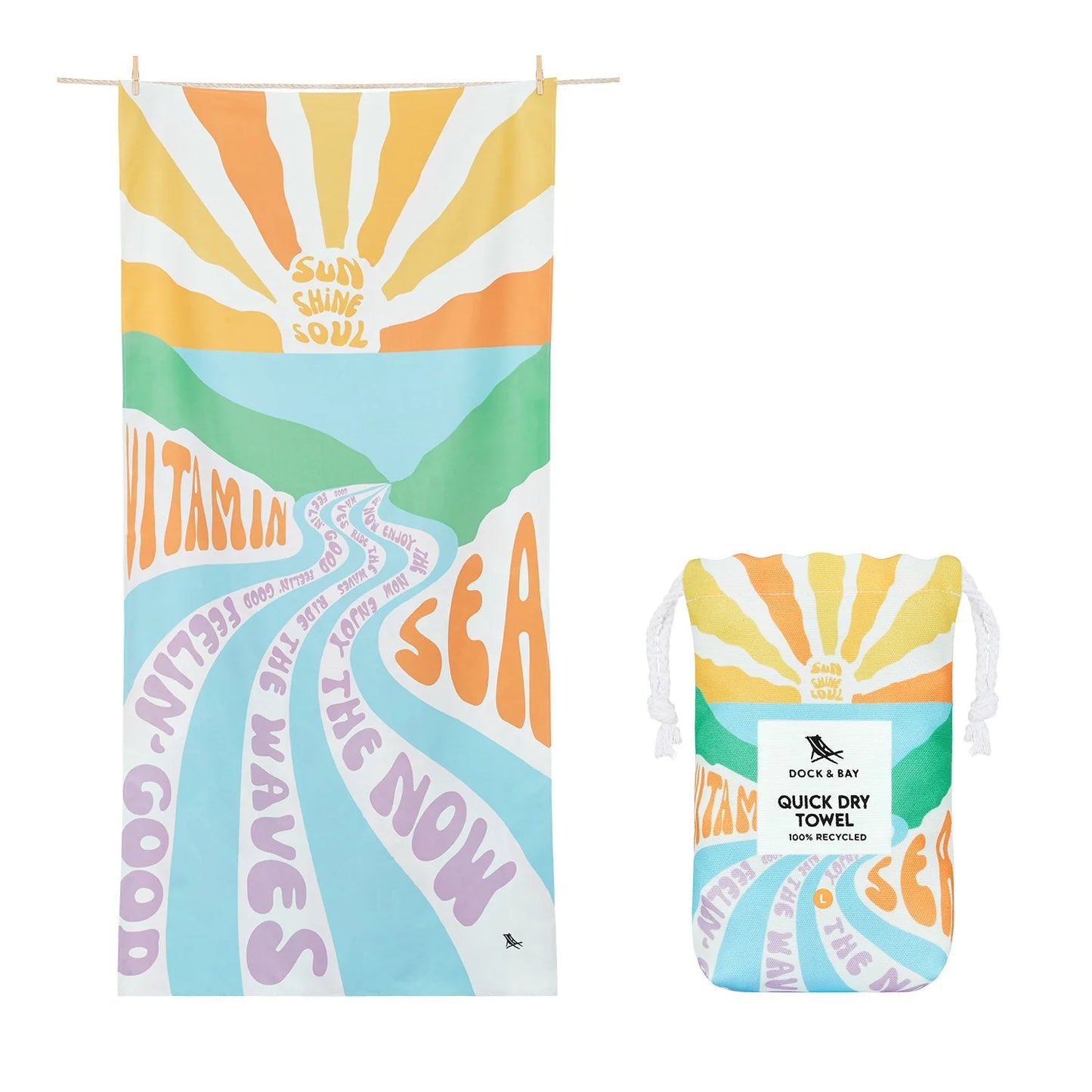 Dock & Bay Towels - Seasonal Prints