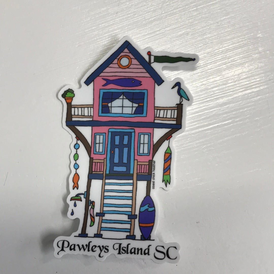 Coastal Chick Vinyl Stickers House Stickers