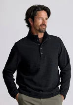 Men's Gridback Fleece Snap Pullover