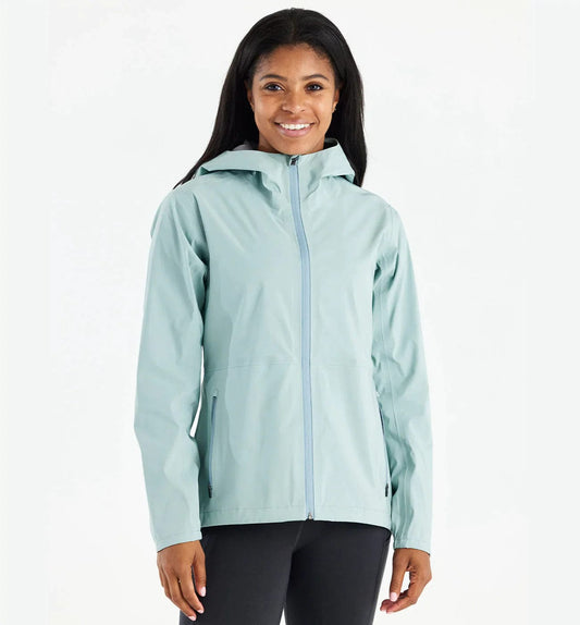 Free Fly Apparel Apparel & Accessories Ocean Mist / S Women's Cloudshield Rain Jacket