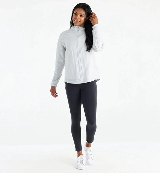 Free Fly Apparel Apparel & Accessories Light Grey / S Women's Headwind Jacket