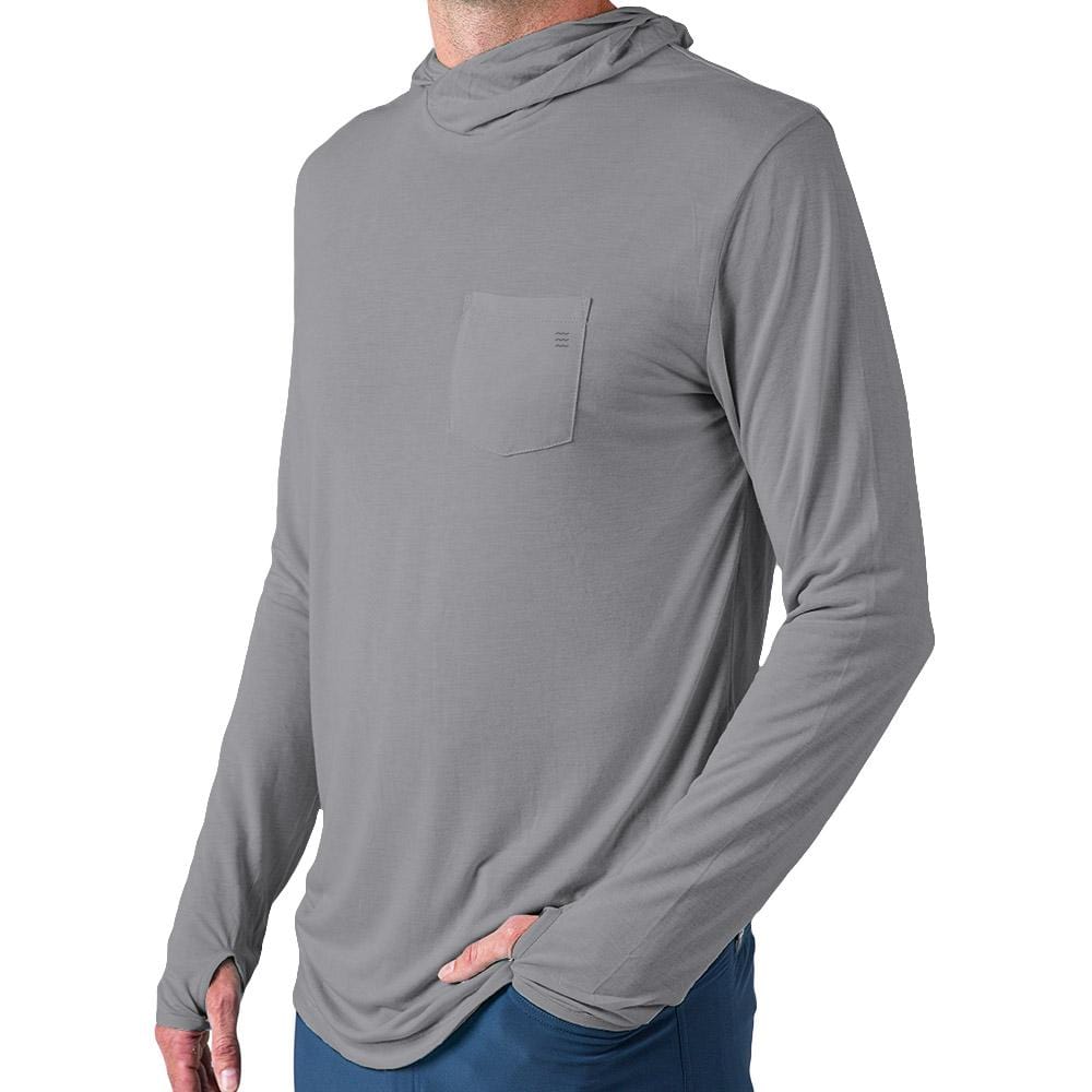 Free Fly Apparel Hoody Men's Bamboo Lightweight Hoody