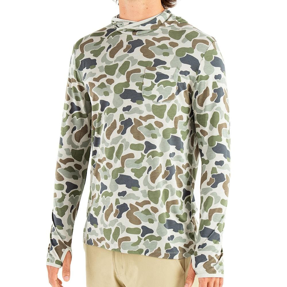 Free Fly Apparel Hoody Camo / S Men's Bamboo Lightweight Hoody