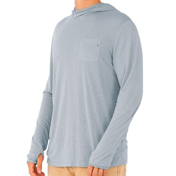 Free Fly Apparel Hoody Cays Blue / S Men's Bamboo Lightweight Hoody