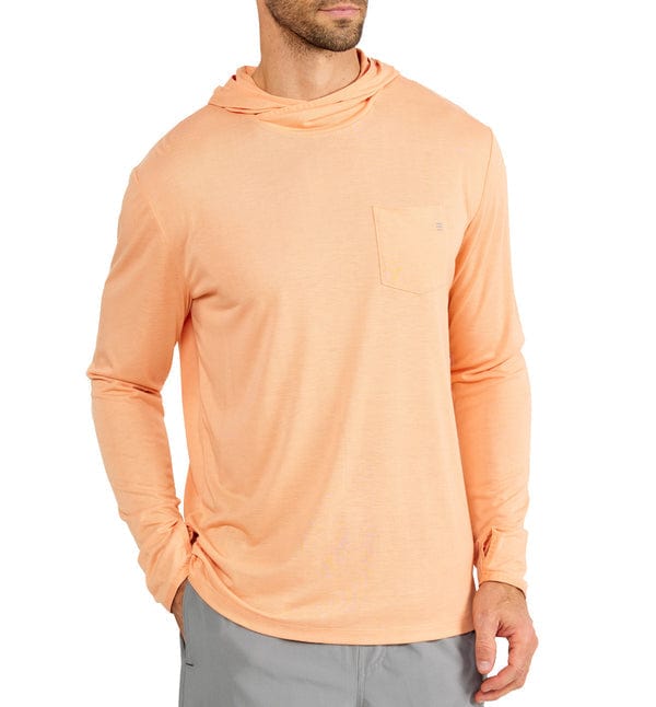 Free Fly Apparel Hoody Tropic Orange / S Men's Bamboo Lightweight Hoody