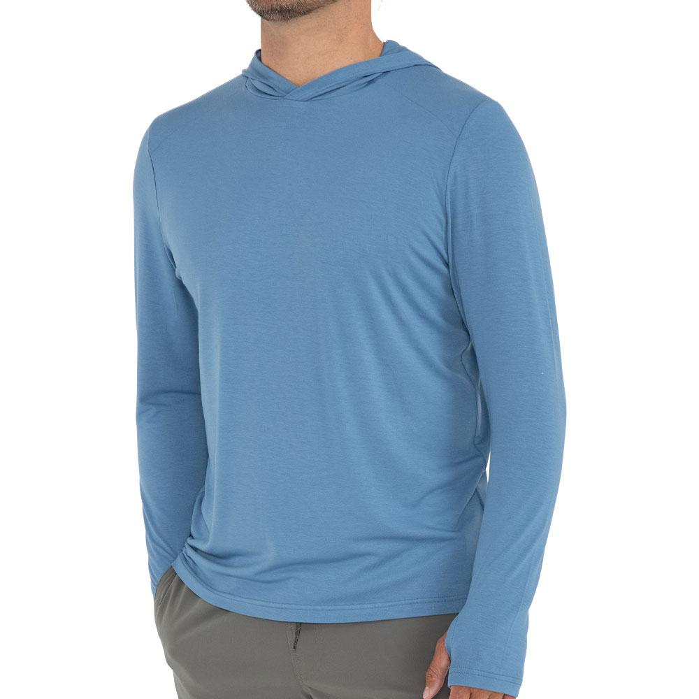 Free Fly Apparel Hoody Atlantic Blue / S Men's Bamboo Shade Hoody