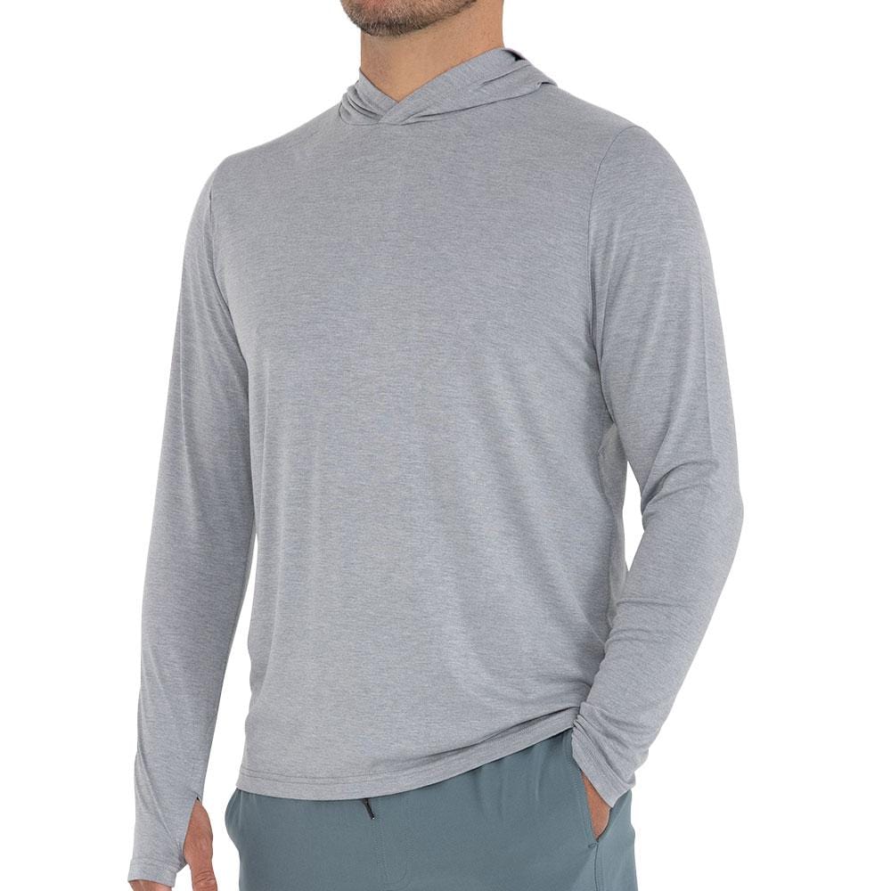 Free Fly Apparel Hoody Heather Grey / S Men's Bamboo Shade Hoody