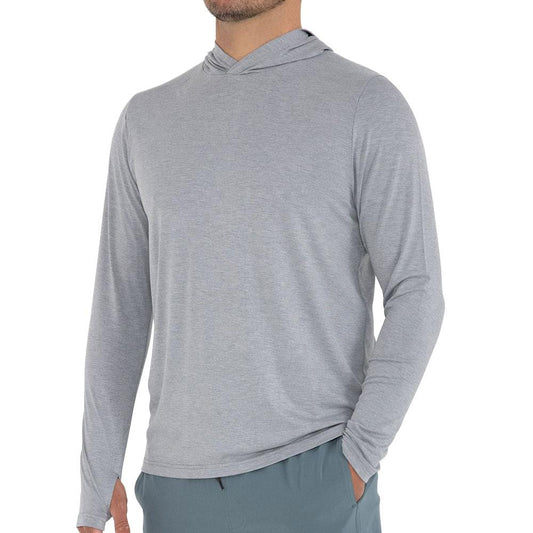 Free Fly Apparel Hoody Heather Grey / S Men's Bamboo Shade Hoody