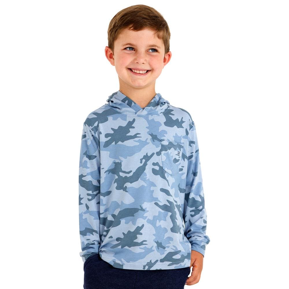 Free Fly Apparel Hoody Water Camo / 2T Toddler Bamboo Shade Hoody