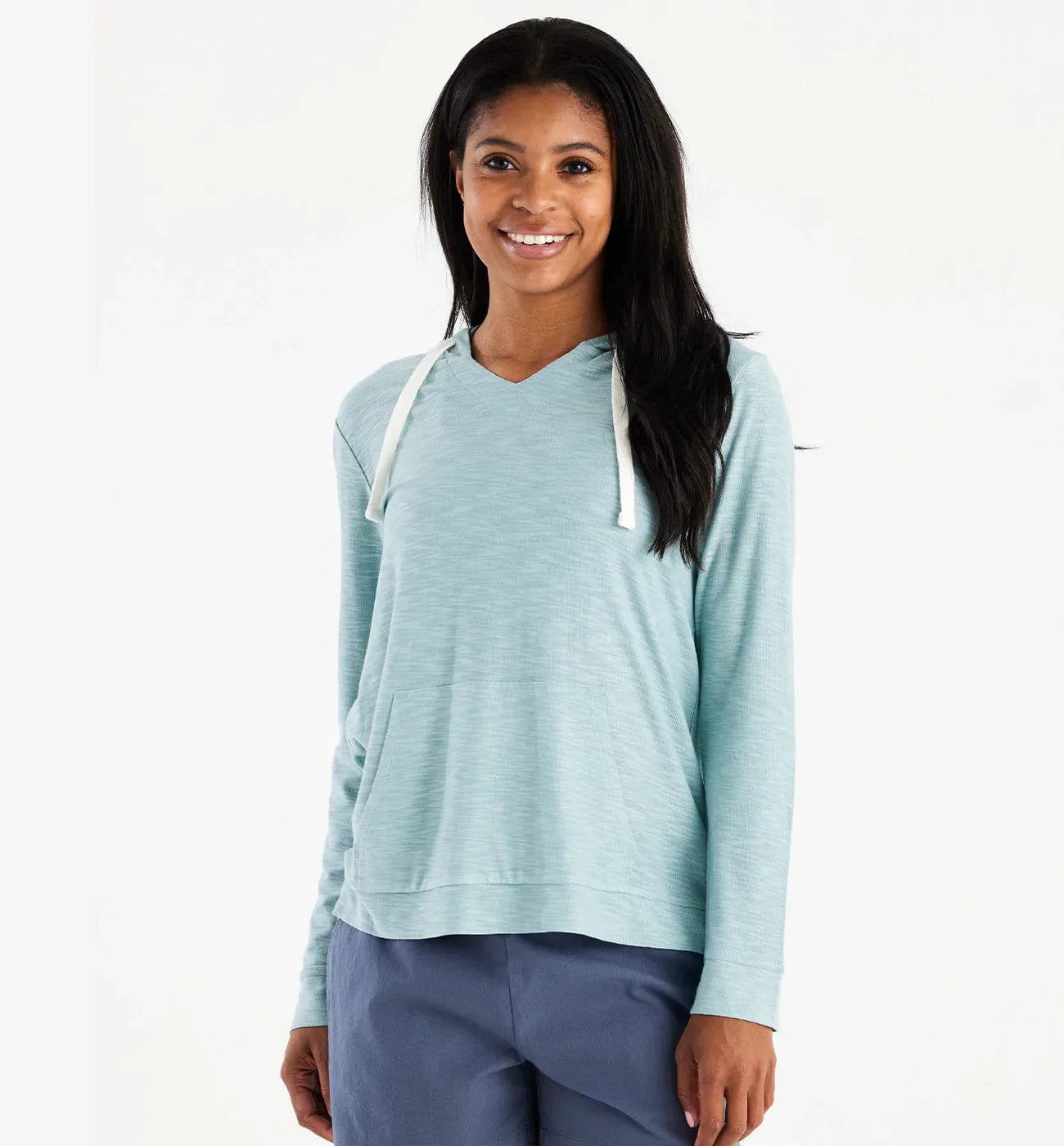 Free Fly Apparel Hoody Ocean Mist / XS Women's Bamboo Slub Hoody