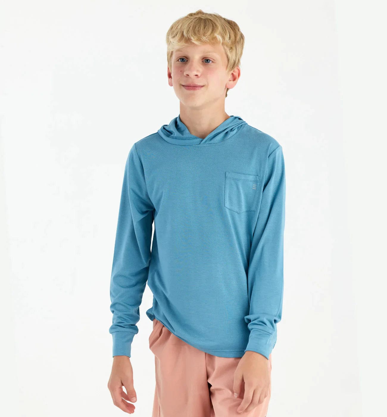Free Fly Apparel Hoody Bluestone / S Youth Bamboo Shade Hoody