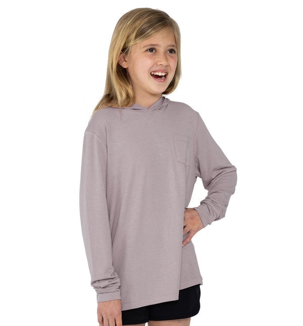 Free Fly Apparel Hoody Purple Sage / S Youth Bamboo Shade Hoody