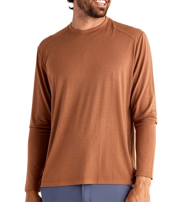 Free Fly Apparel Long Sleeve M / Desert Sand Men's Bamboo Shade Long Sleeve