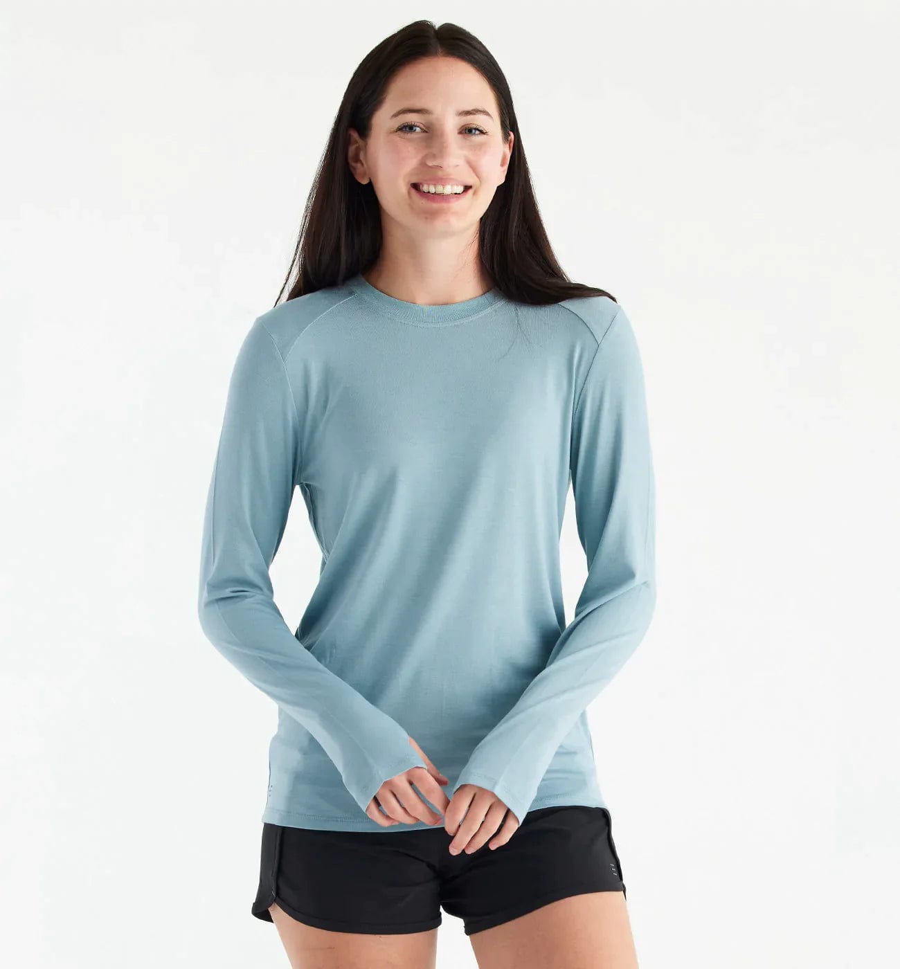 Free Fly Apparel Long Sleeve Ocean Mist / S Women's Bamboo Shade Long Sleeve II