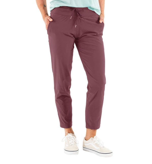 Free Fly Apparel Pants Garnet / XS Women's Breeze Cropped Pant