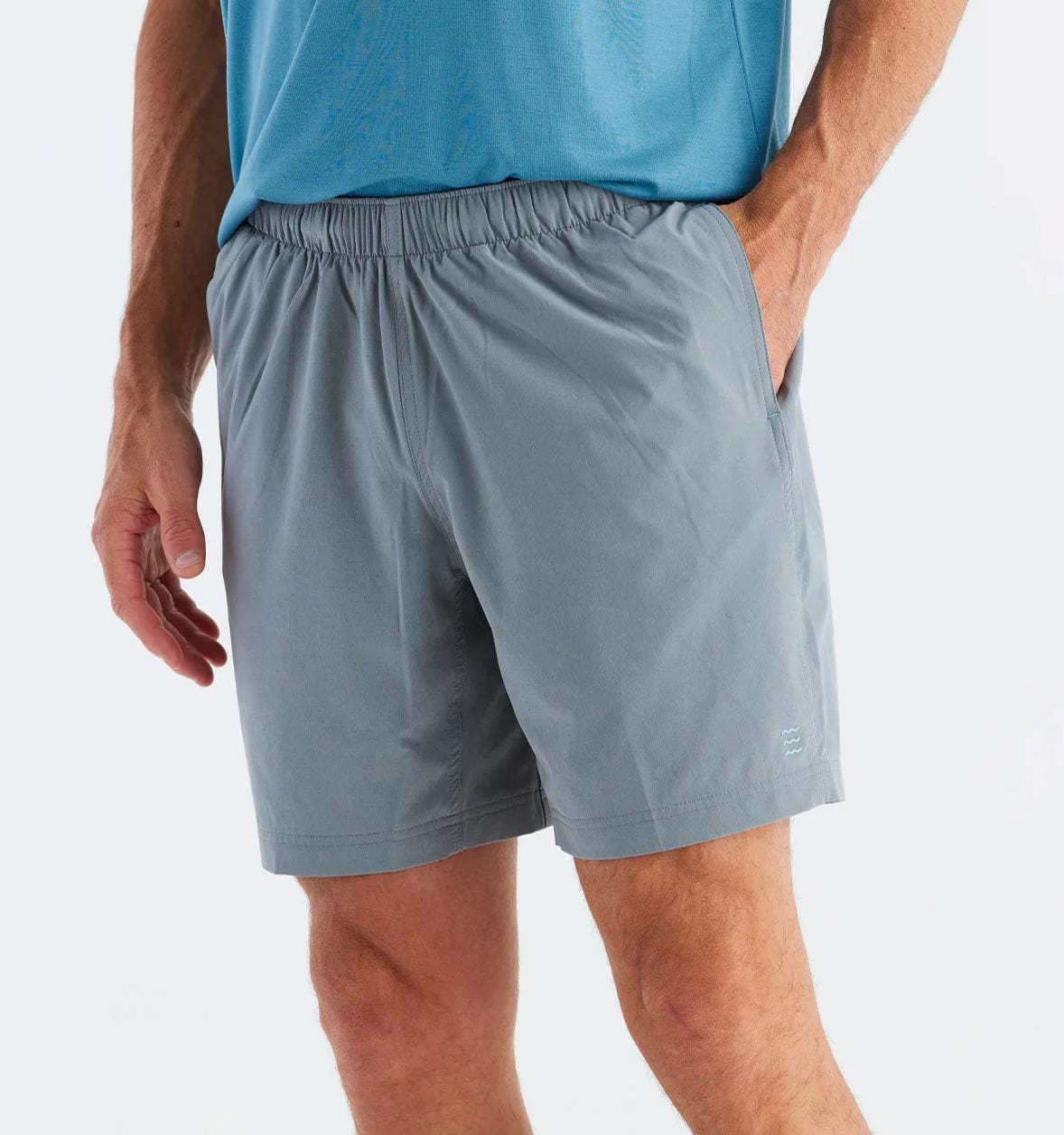 Free Fly Apparel Shorts Slate / S Free Fly Men's Breeze Short 6"