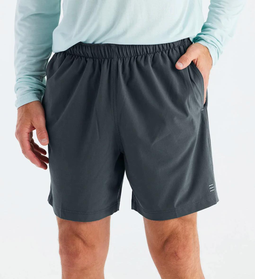 Free Fly Apparel Shorts Storm Cloud / S Free Fly Men's Breeze Short 6"