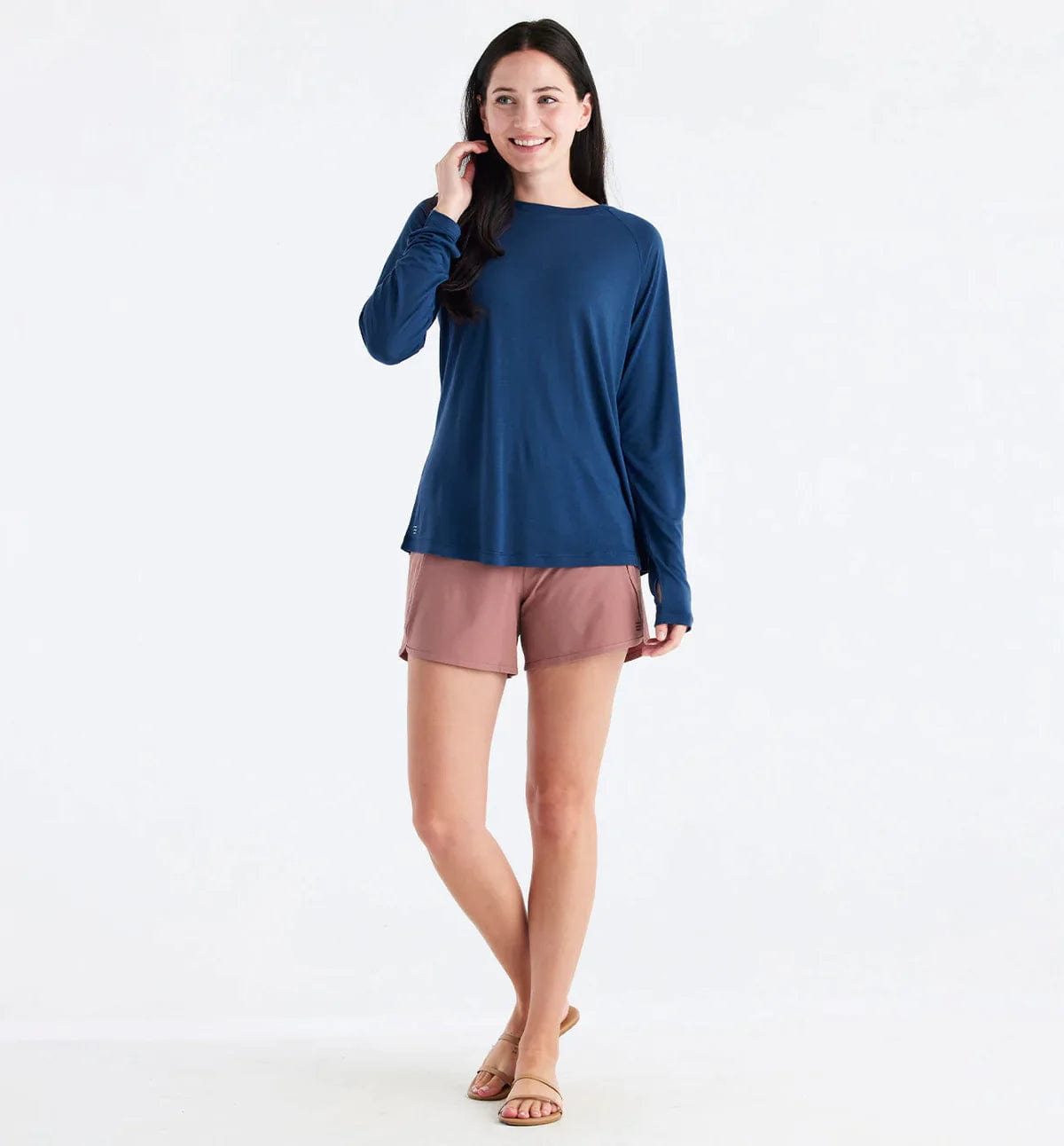 Free Fly Apparel Shorts Clear Sky / XL Women's Bamboo-Lined Breeze Short - 4"