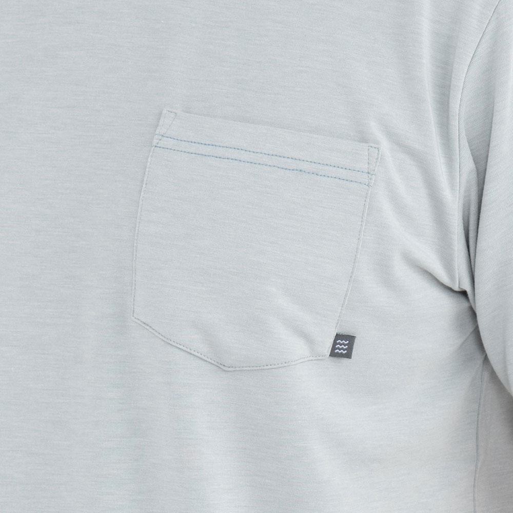 Free Fly Apparel T Shirts Men's Bamboo Flex Pocket Tee