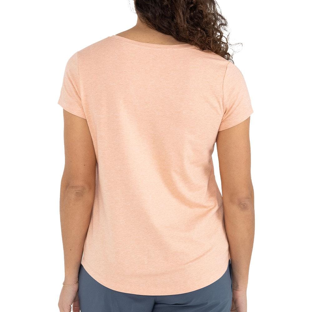 Free Fly Apparel T Shirts Women's Bamboo Current Tee