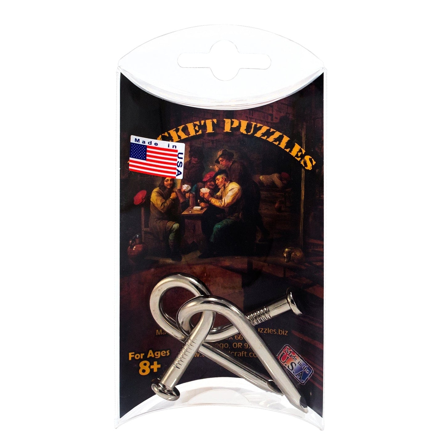 Island Specialties Misc Twisted Nail Pocket Puzzle Peg Pack