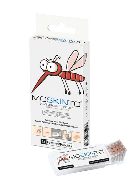 Moskinto Skin Insect Repellent Moskinto After-Bite Itch Relief Patch (24 Count)
