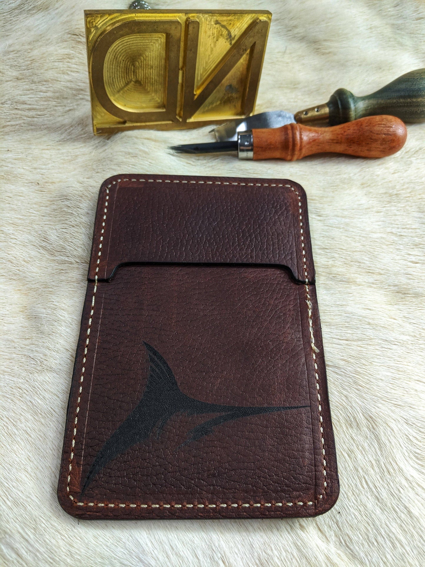 NDesigns Leather Accessory NDesigns Leather - Billfish Leather Wallet