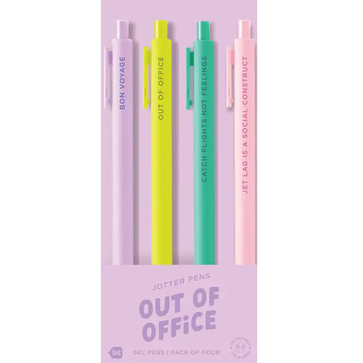 Talking Out of Turn - Jotter Set - 4 Pack