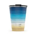 Pirani Drinkware Ombre Sand Castle Pirani 16oz. Stainless Steel Insulated Tumbler