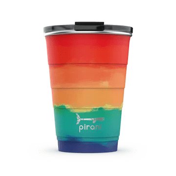 Pirani Drinkware Sunset Pirani 16oz. Stainless Steel Insulated Tumbler