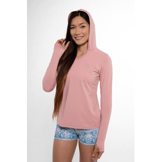 Reel Skipper Women's Blush / S Reel Skipper Classic Performance Hoodie