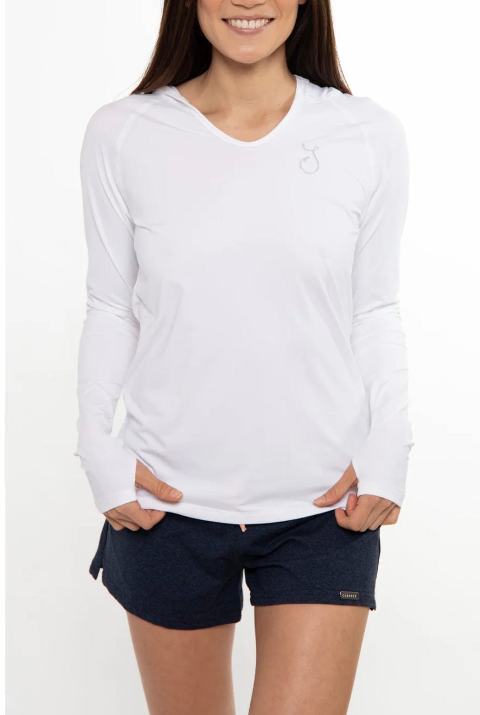 Reel Skipper Women's White / S Reel Skipper Classic Performance Hoodie