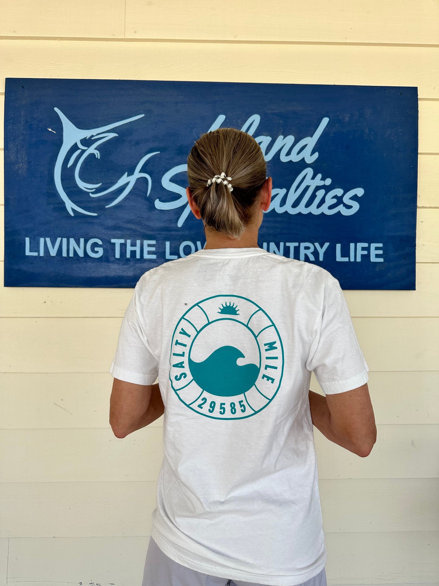 Salty Mile T Shirts White / S Salty Mile T Shirt
