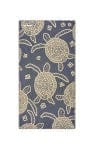 Sand Cloud Beach Towels Flatback Turtle - Zipper Pocket Sand Cloud Towel Regular