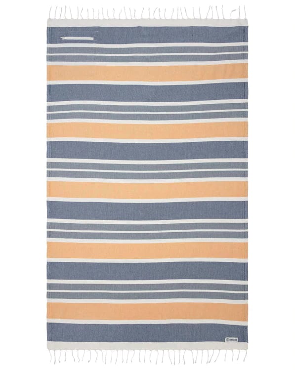 Sand Cloud Beach Towels Venus Stripe with Zip Pocket Sand Cloud Towel Regular