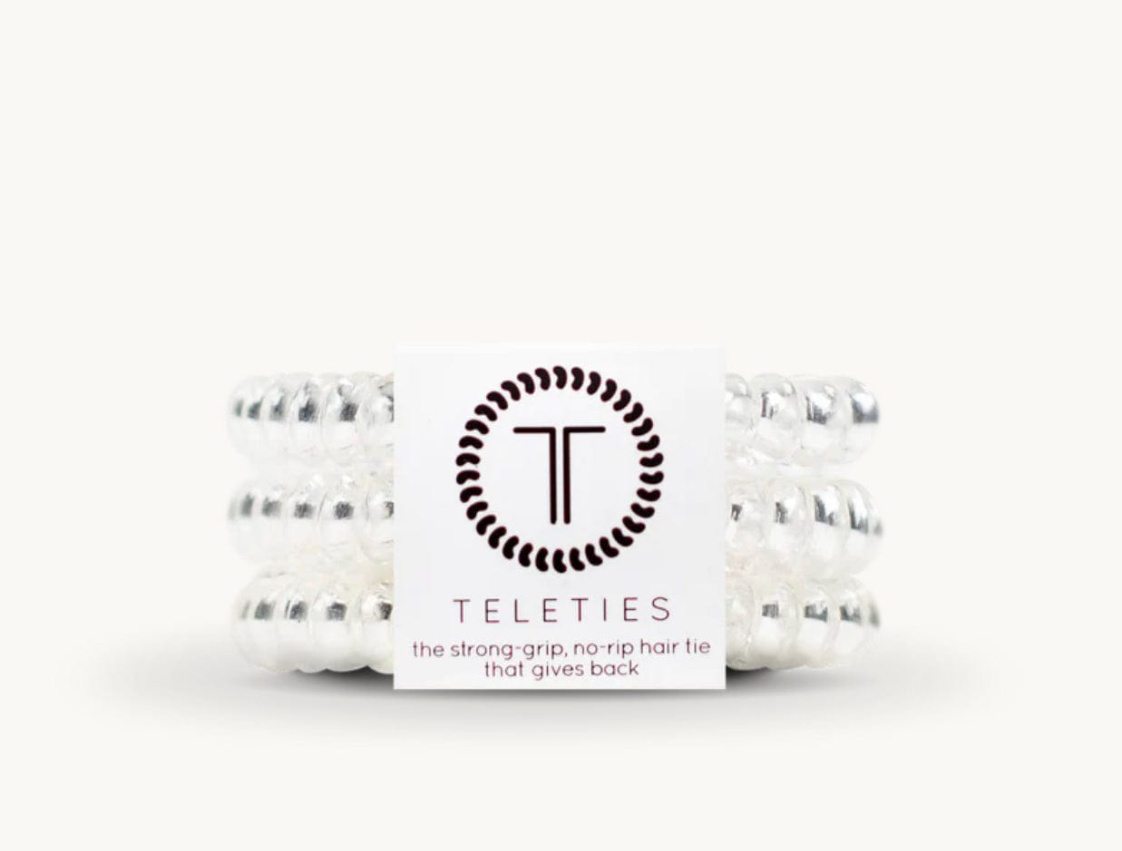 Teleties Hair Accessories Crystal Clear Teleties Large