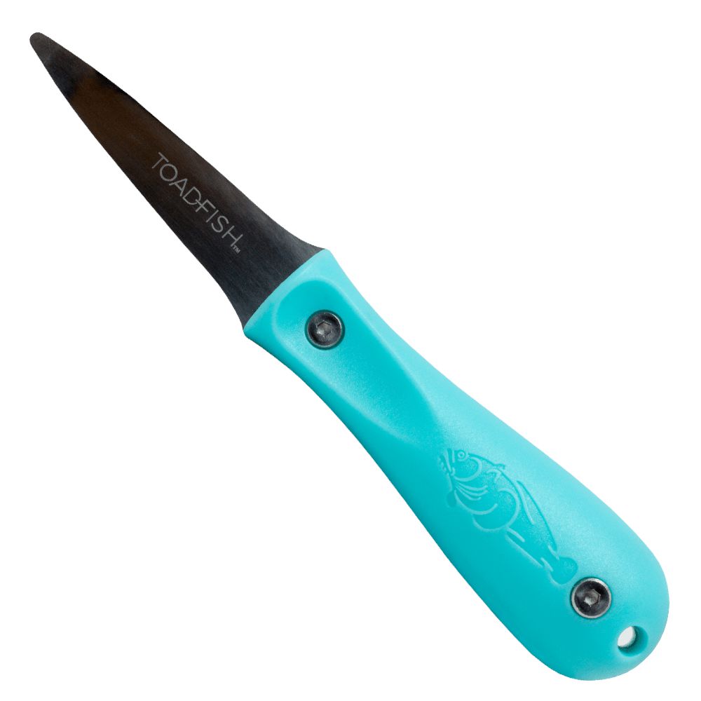 Toadfish Kitchen Supplies Teal PUT EM' BACK Oyster Knife
