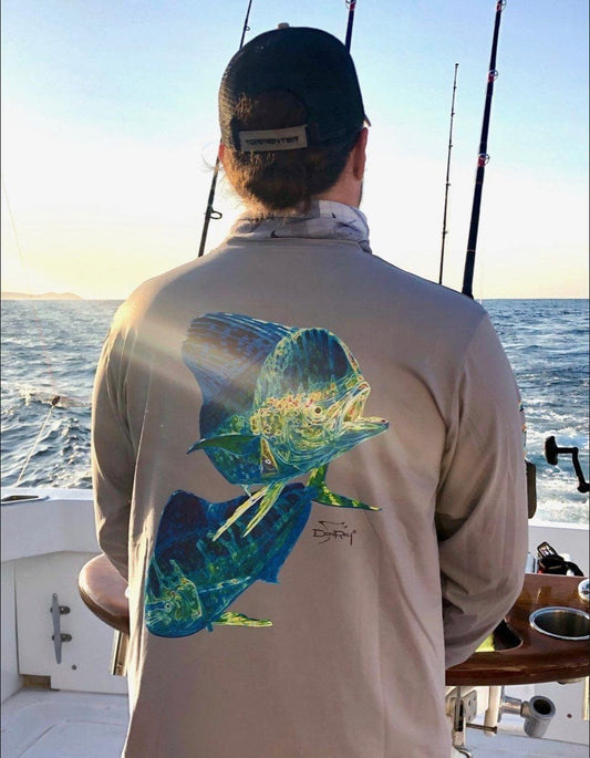 Tormenter Shirts & Tops S / Gray / Mahi SPF 50 Basix Electrified Tormenter Shirt