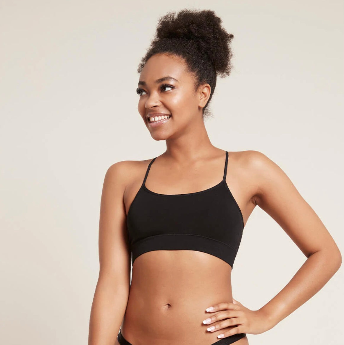 Boody Lyolyte Ribbed Low Back Bra