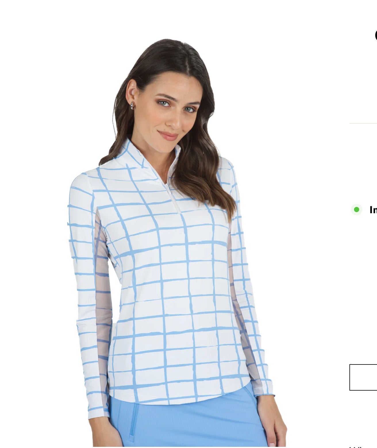 Ibkul Mock Neck Prints